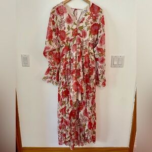 Floral Long Sleeve Dress